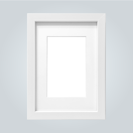 White 6x4 Photo Frame