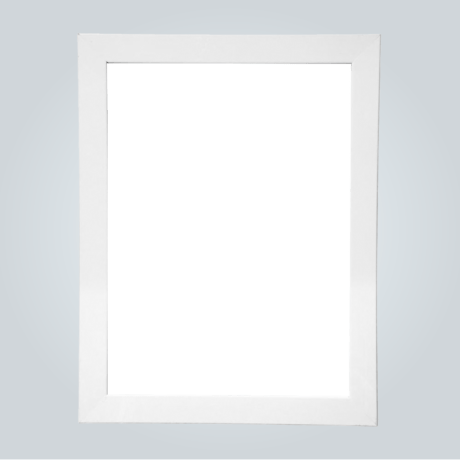White 6x8 Photo Frame