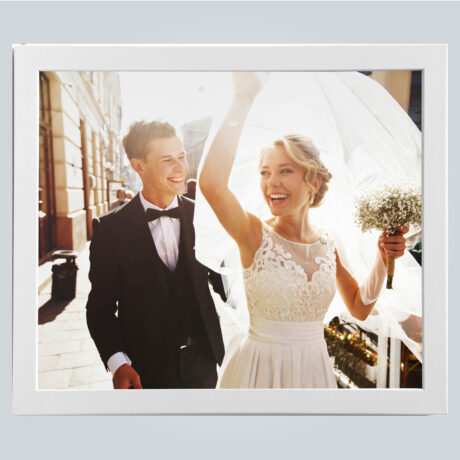 White 8x10 Photo Frame